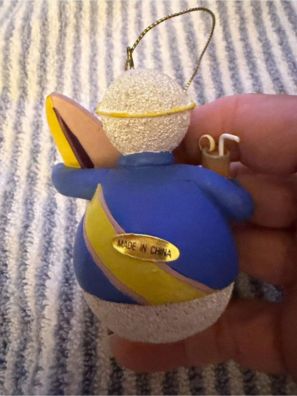 Roman, Inc. State Snowman Christmas Ornament California